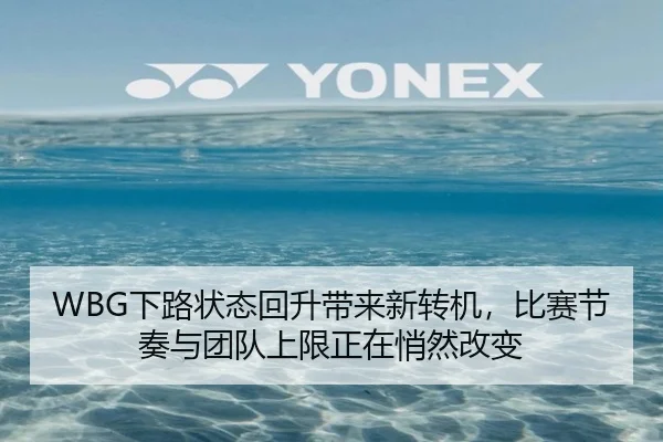 WBG下路状态回升带来新转机，比赛节奏与团队上限正在悄然改变